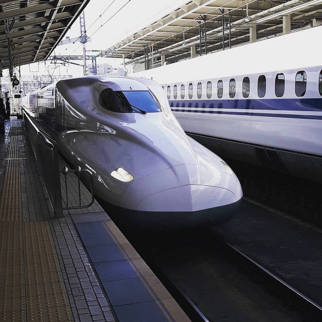 West Japan train high-speed
