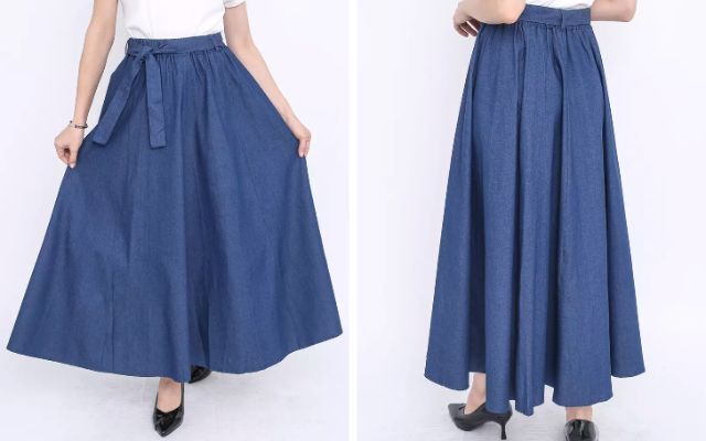 Where to Buy Denim Maxi Skirt, Prices, in Metro Manila