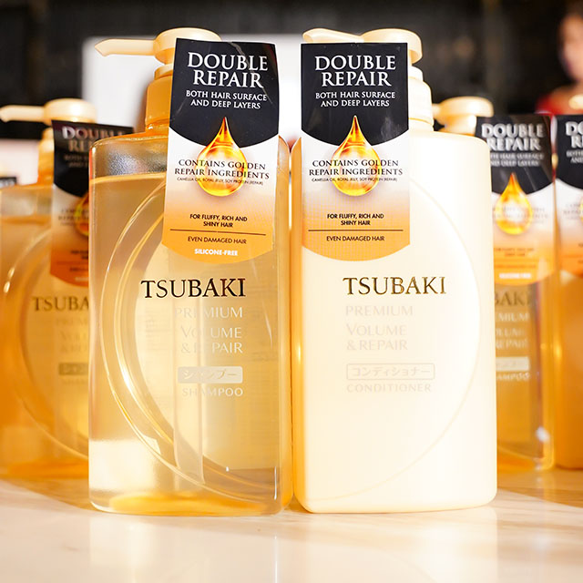 tsubaki gold premium Moist & Repair Shampoo + Conditioner 