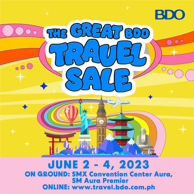 BDO Great Travel Sale Returns Exclusive Travel Deals Await