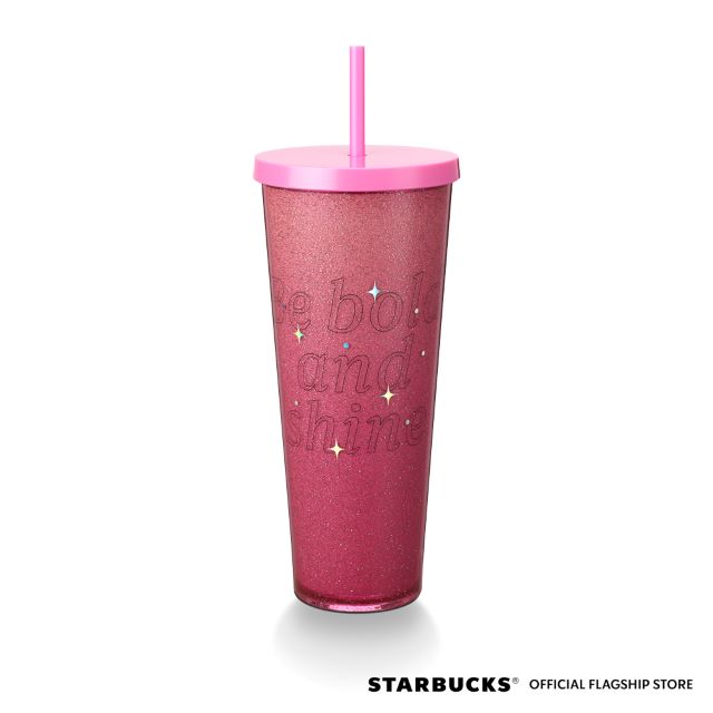 starbucks mug shining pastel collection pink cold cup