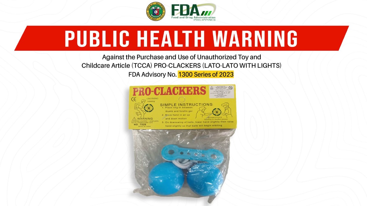 FDA Crackdown on 'Unauthorized' Lato-Lato Toys in the PH