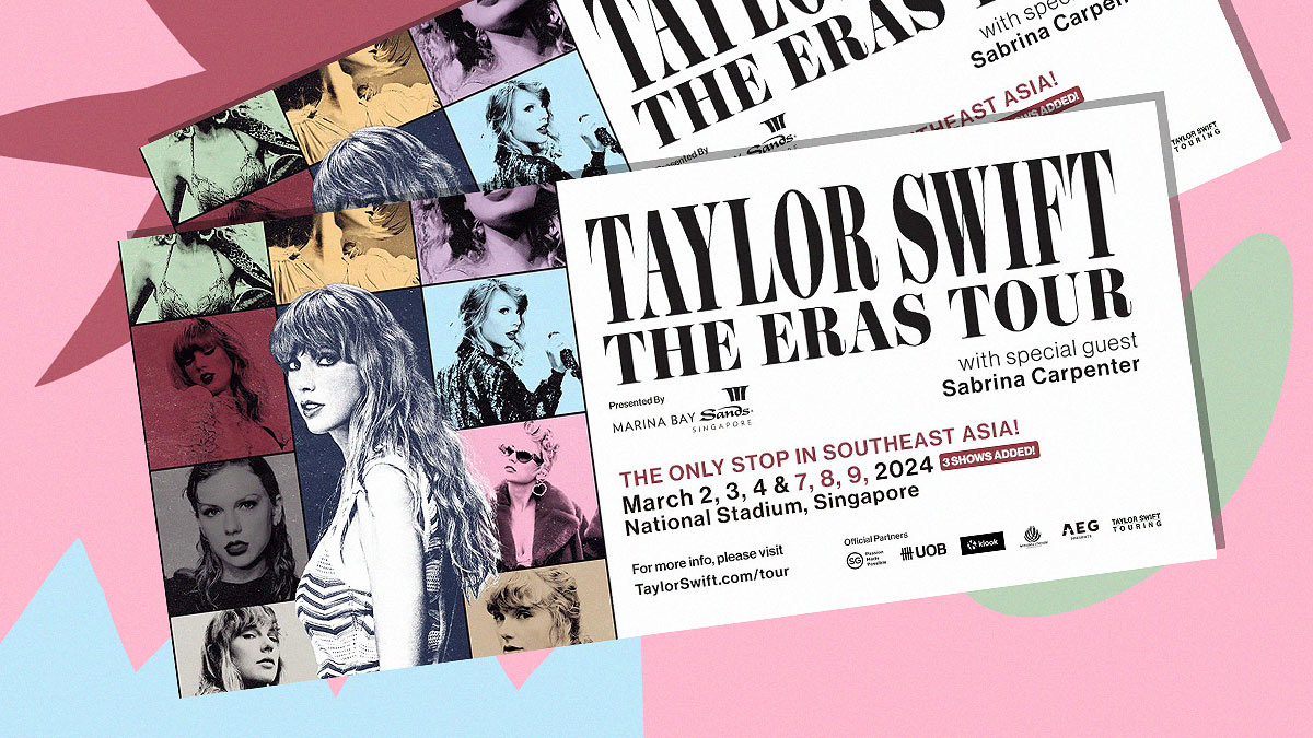 Taylor Swift Eras Tour Singapore Ticketmaster - Harley Marybeth
