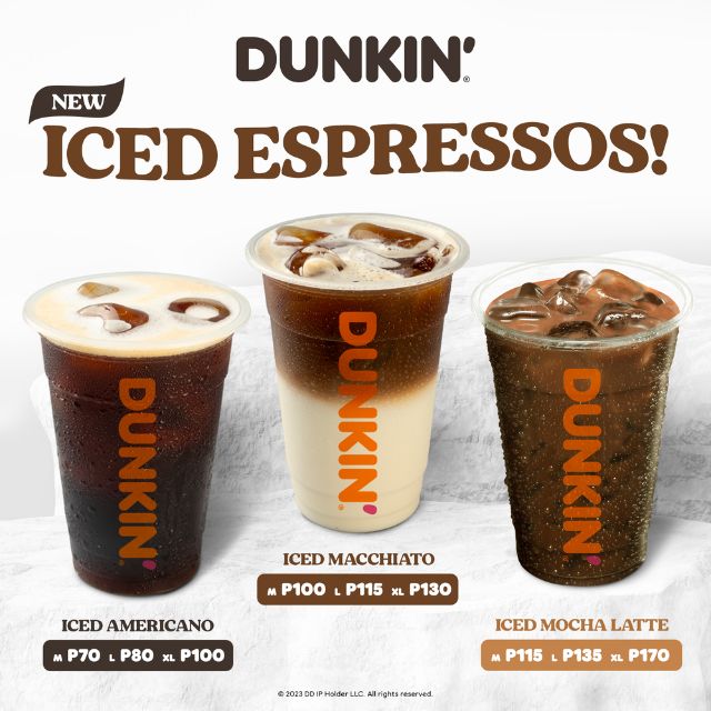 dunkin iced coffee