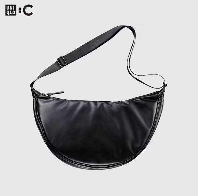 Uniqlo Round Mini Shoulder Bag Faux Leather: Availability, Prices