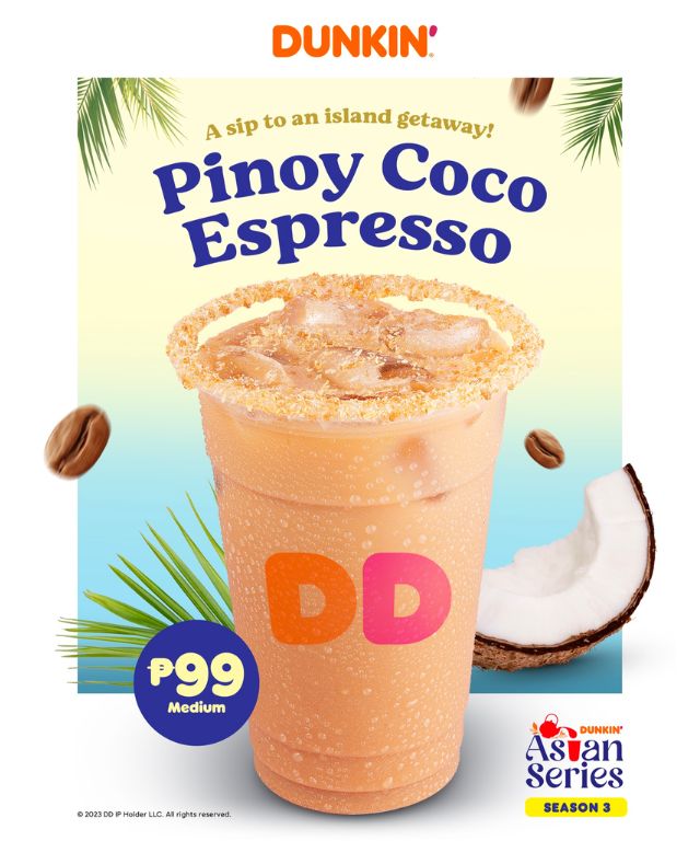 Dunkin pinoy coco espresso