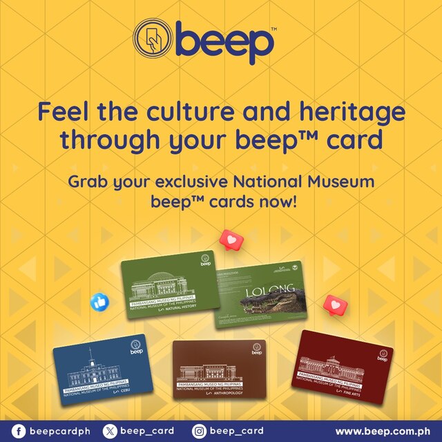 Where to Buy Beep Cards With National Museum Design