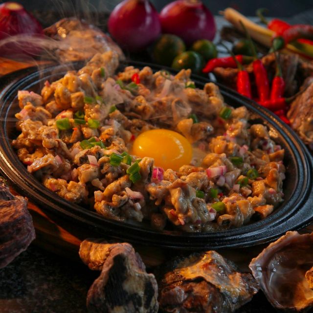 oyster sisig from Two Seasons Boracay