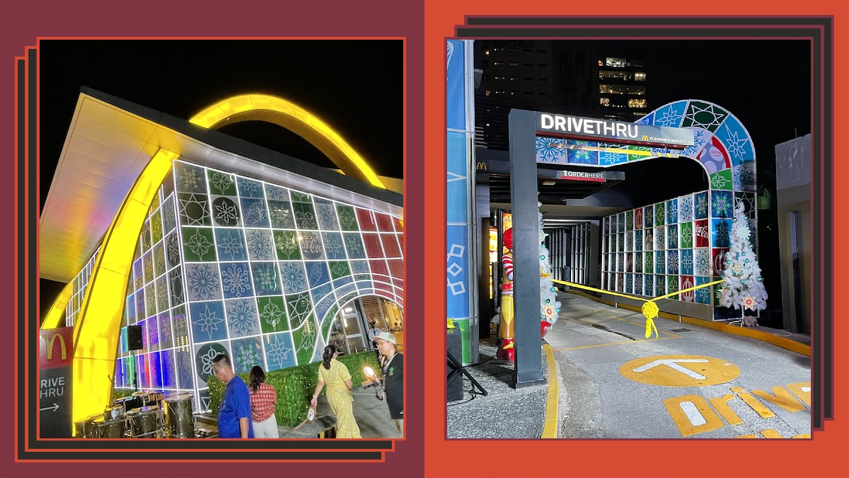 McDonald's McKinley Taguig: New Christmas Decor, Drive-Thru