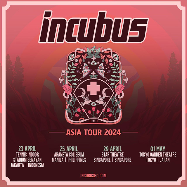 Rock Band Incubus Is Coming to Manila in 2024