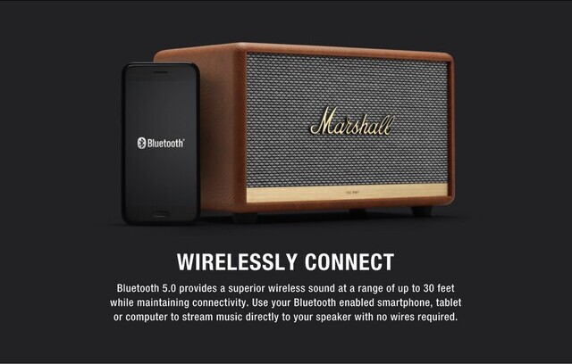 Marshall Acton II Bluetooth - Wireless Streaming Speaker — The