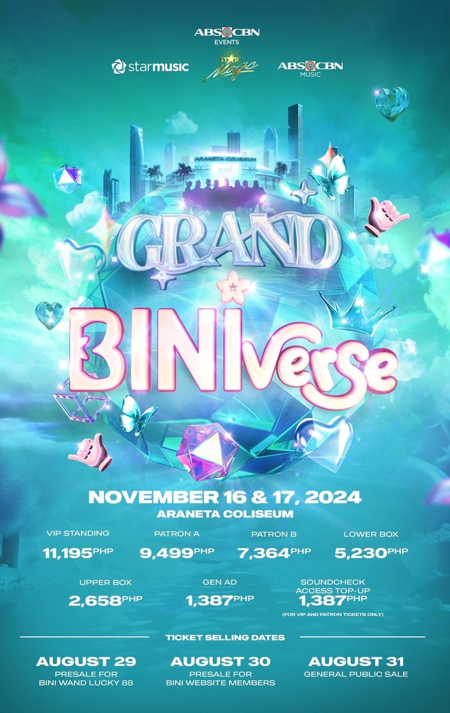 Grand Biniverse Ticket Selling Dates Announced