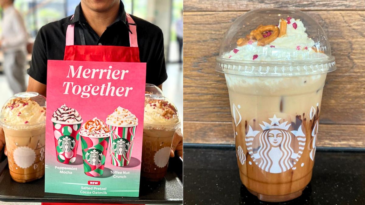 Starbucks Launches New Drinks + Food for Christmas