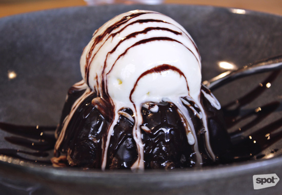 calories in triple chocolate meltdown