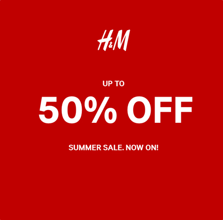 H&m shop summer sale