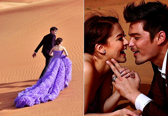 Dingdong Dantes and Marian Rivera Prenup Photoshoot