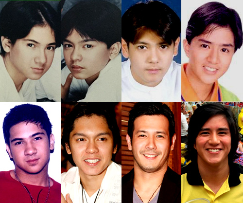 Then And Now Pinoy Male Celebrities From The 90s