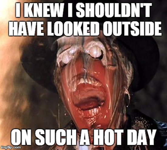 Hot weather memes