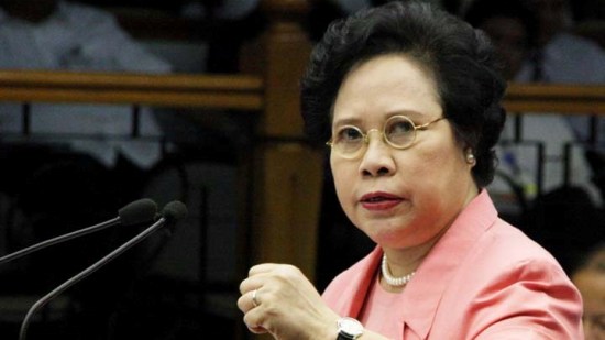 Senator Miriam Santiago files for sick leave