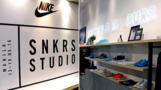 Nike SNKRS Studio opens in Manila
