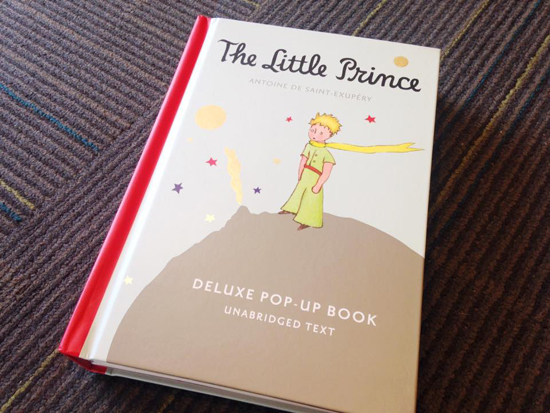 the little prince deluxe pop up book with audio