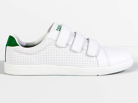 velcro sneakers white