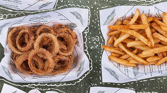 Get More Out Of Your Wingstop En Meal With Complimentary Sides Like Onion Rings Fries Taters And Chips Every Day The Week