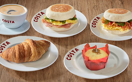 Costa Coffee's new breakfast sets will make you look forward to getting ...