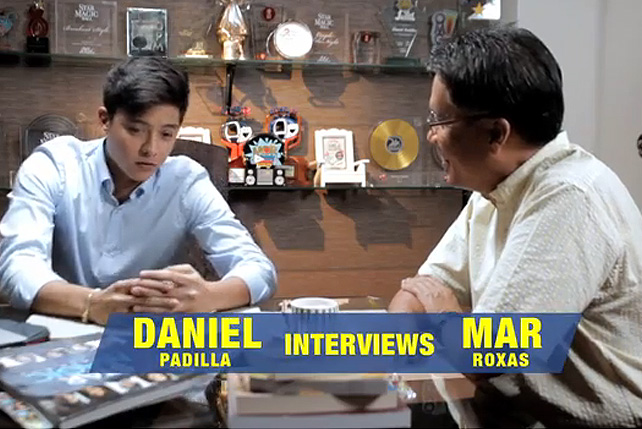 Mar Roxas Recruits Daniel Padilla As His First Celebrity Endorser