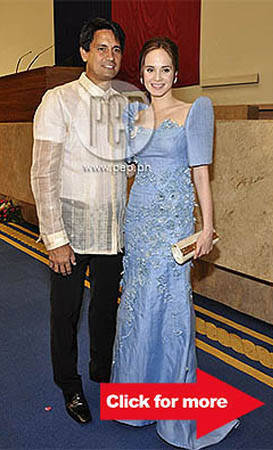 Lucy torres sale filipiniana gown