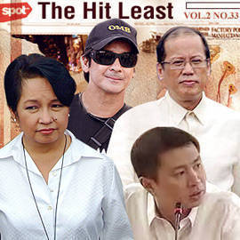 Ronald Singson gets lucky, GMA gets charged, P-Noy plays it safe + more ...