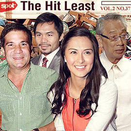 Marian Rivera in aborted catfight, Rep. Pacman training hard + more ...