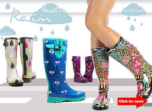 Hip rain outlet boots