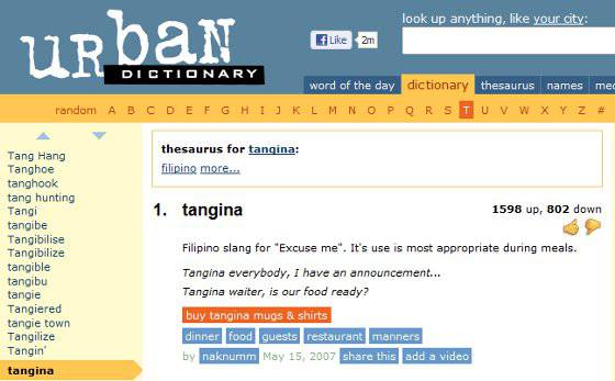 Urban Dictionary on X: @ntsdrgnls putang ina: It is generally a filipino  curse literally meaning   /  X