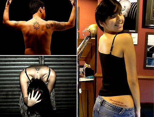 angel locsin tattoo meaning