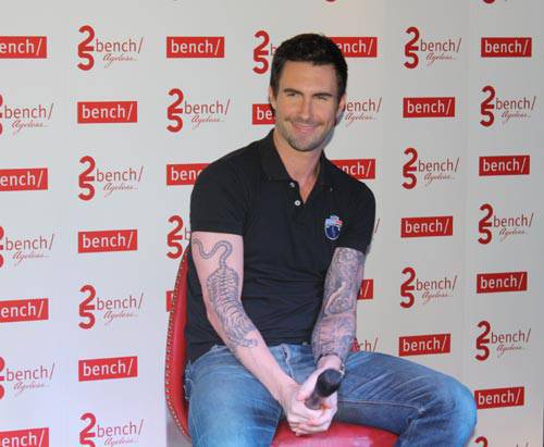 Adam Levine talks music Manny Pacquiao and underwear recycling