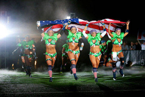 Lingerie football: easy to say why men watch, less so why women