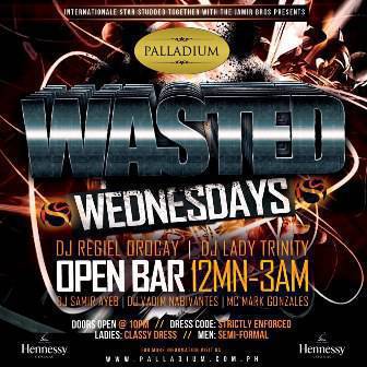 Wasted Wednesdays at Palladium + The Rest of the Bar and Club Scene This  Week