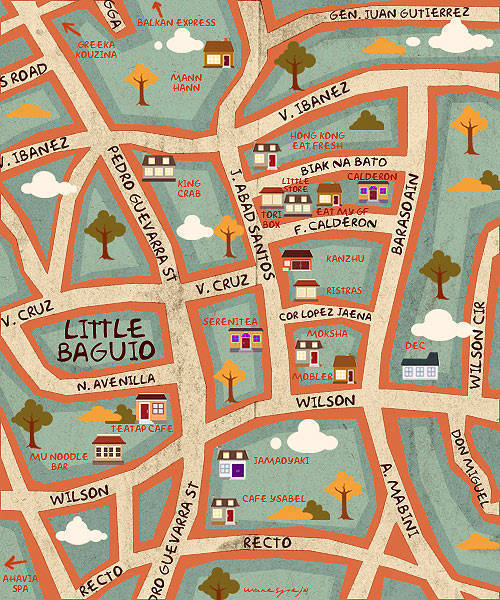 Tourist Attraction Baguio Map With Tourist Spots Tourist Destination In The World