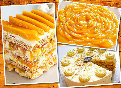 Mango sponge cake - FLOURS & FROSTINGS