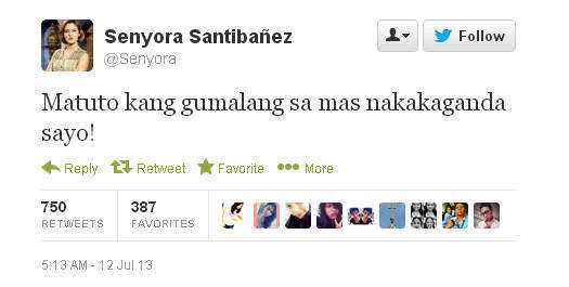 senyora santibanez original