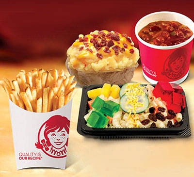 wendys healthy food