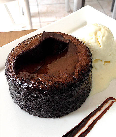 Chocolate Molten Cake • Kroll's Korner