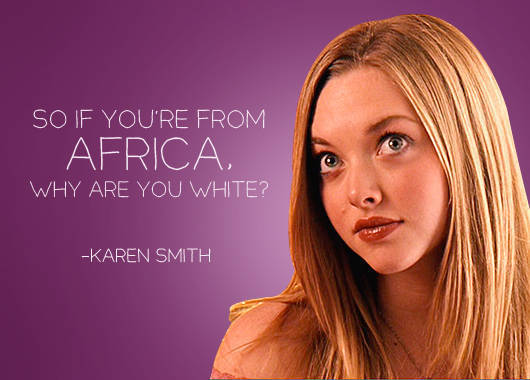 mean girls movie quotes karen