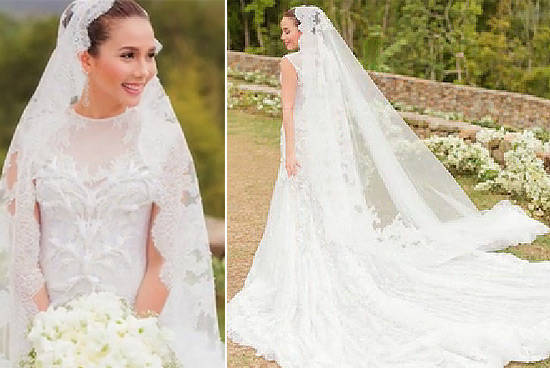 maricar reyes wedding gown