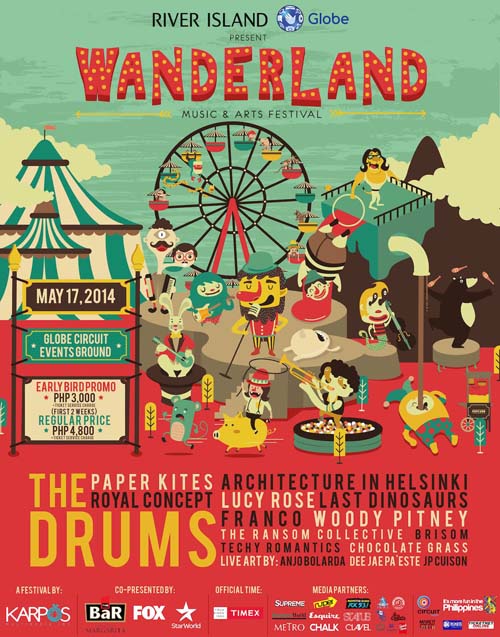 Just Announced: The line-up for Wanderland 2014