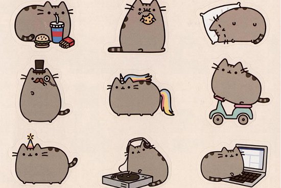 facebook stickers pusheen