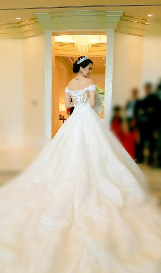 Marian rivera's wedding gown best sale