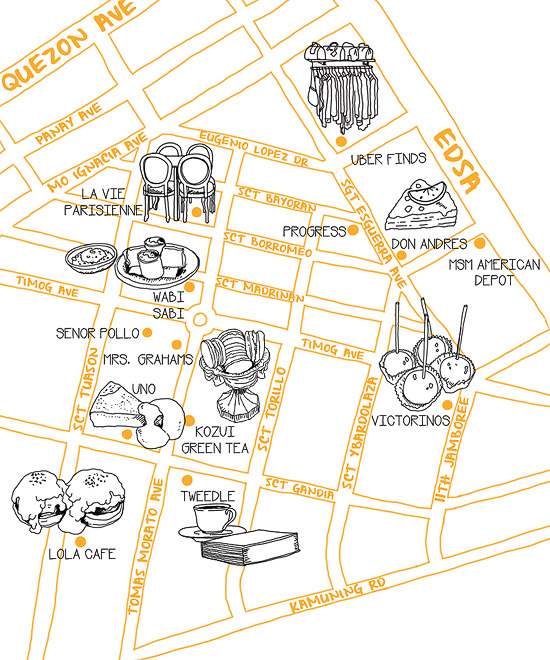 Quezon City Circle Map