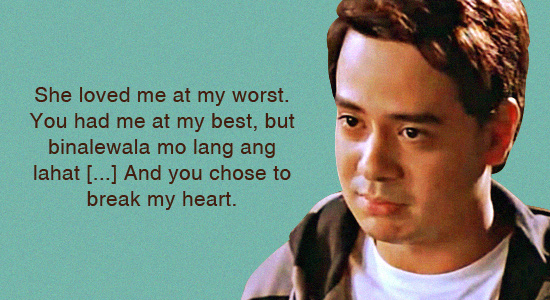 10 Memorable Hugot Lines From Pinoy Films